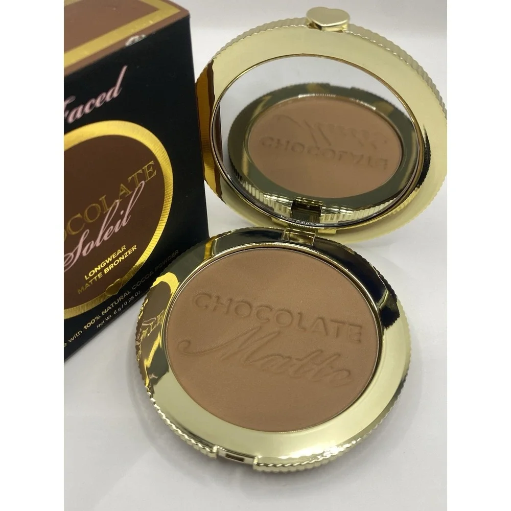 Too Faced Chocolate Soleil Matte Bronzer - Chocolate Soleil NIB